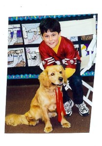 Bailey (and my son Michael) 1999